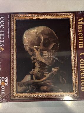 Van Gogh Museum Collection 1000-Piece Puzzle - Brown Skull Artwork